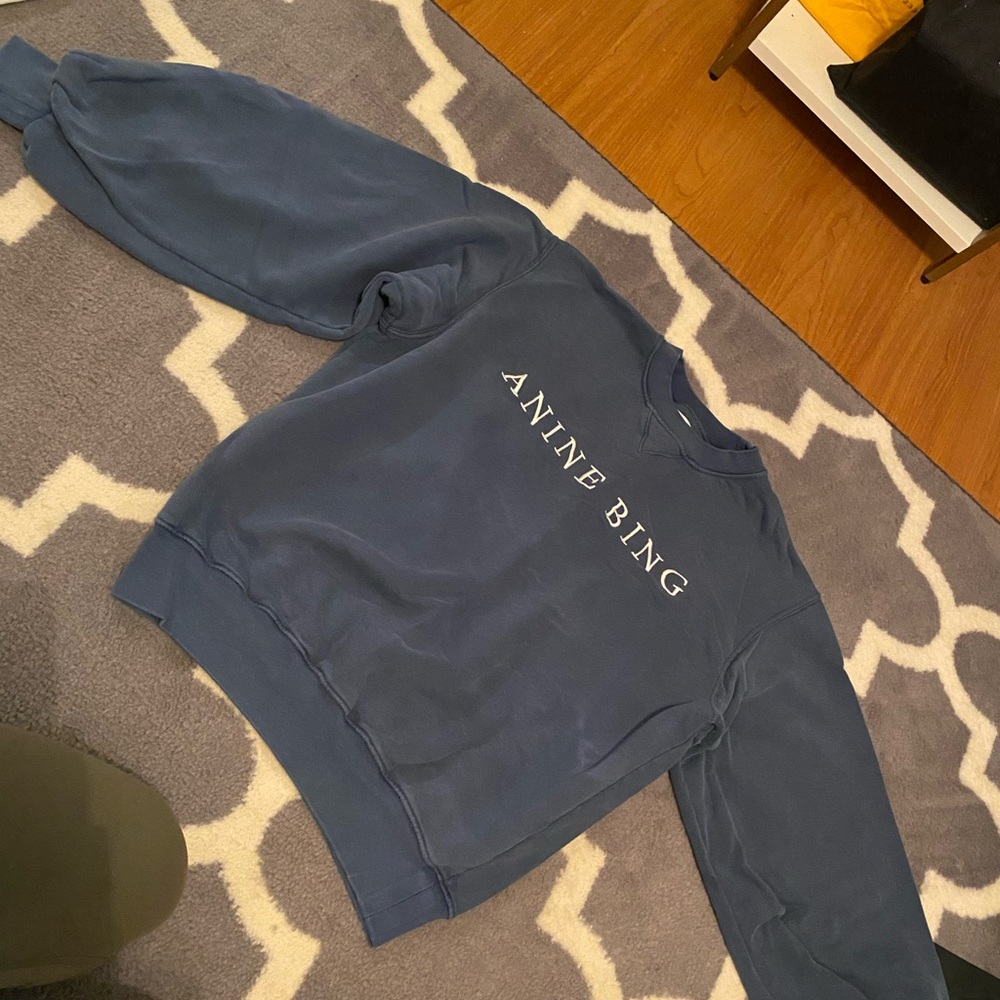 Anine Bing Sweatshirt Blue